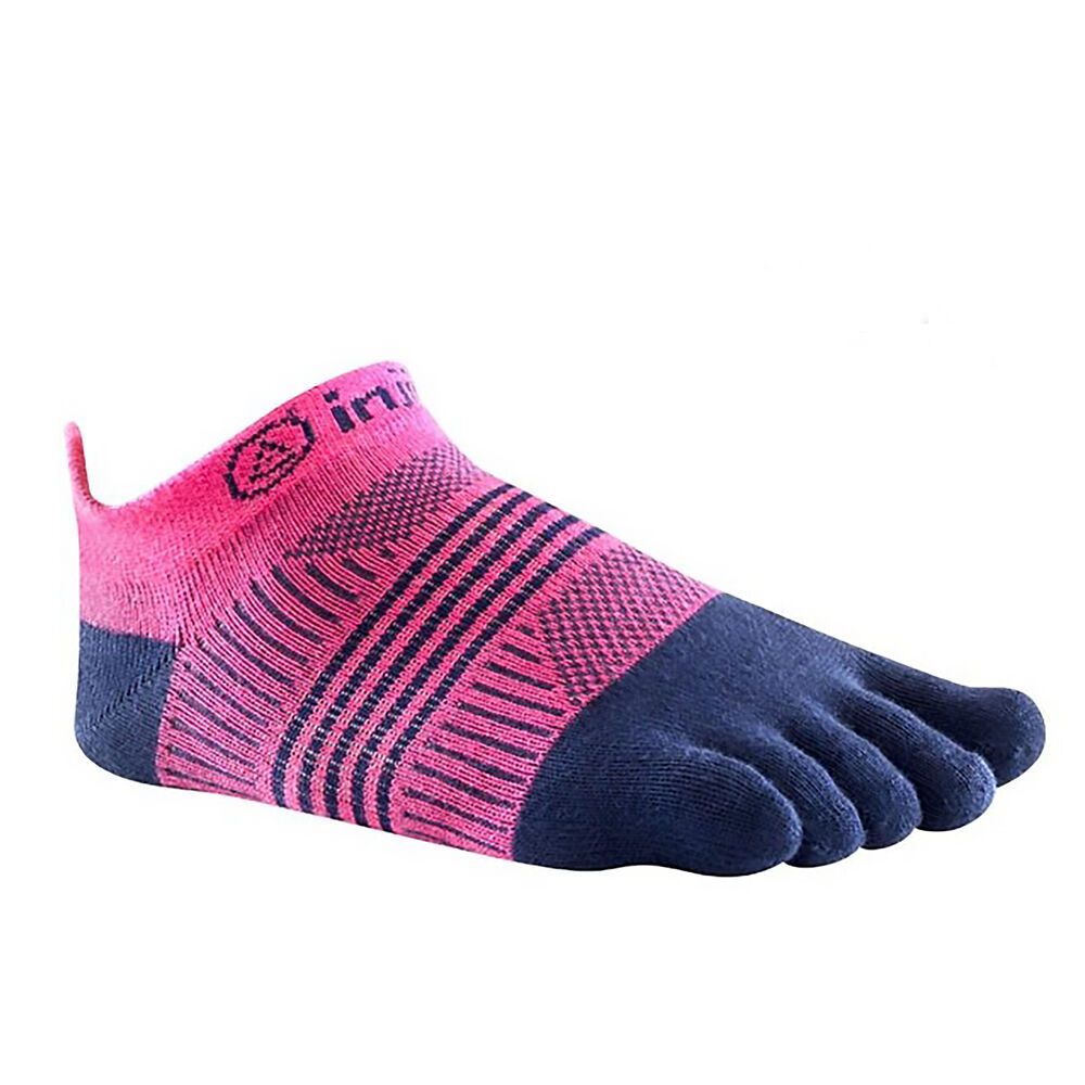 Vibram Fivefingers Injinji Run Lightweight Bayan Çorap Pembe/Lacivert,KR3821450